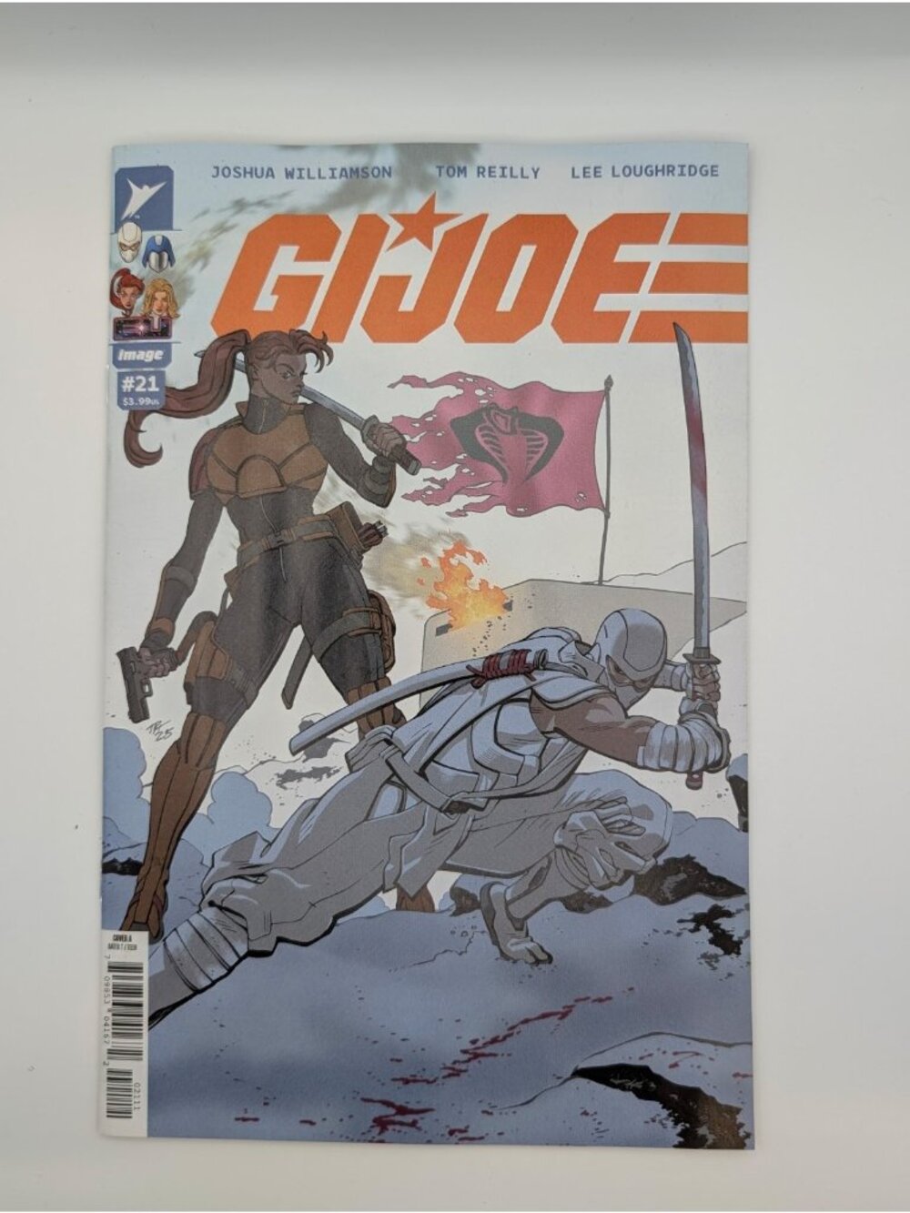 G.I. Joe # 21 Variant x3 Set 2026 Storm Shadow App Image Energon Universe - Picture 3 of 5